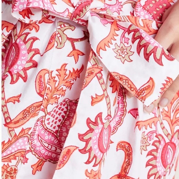 Roller Rabbit Amanda Robe in Orange motif EUC - Picture 5 of 10